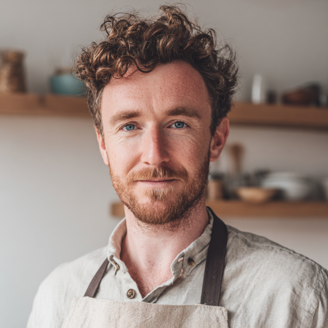 hanane0823 A realistic professional food blogger portrait of a 23e1b1f6 63c1 4379 a29e b52b6f69699e