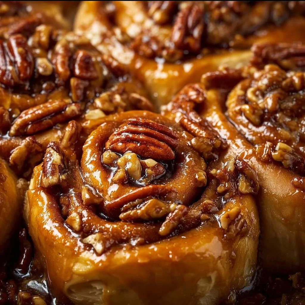 Butter Pecan Cinnamon Buns