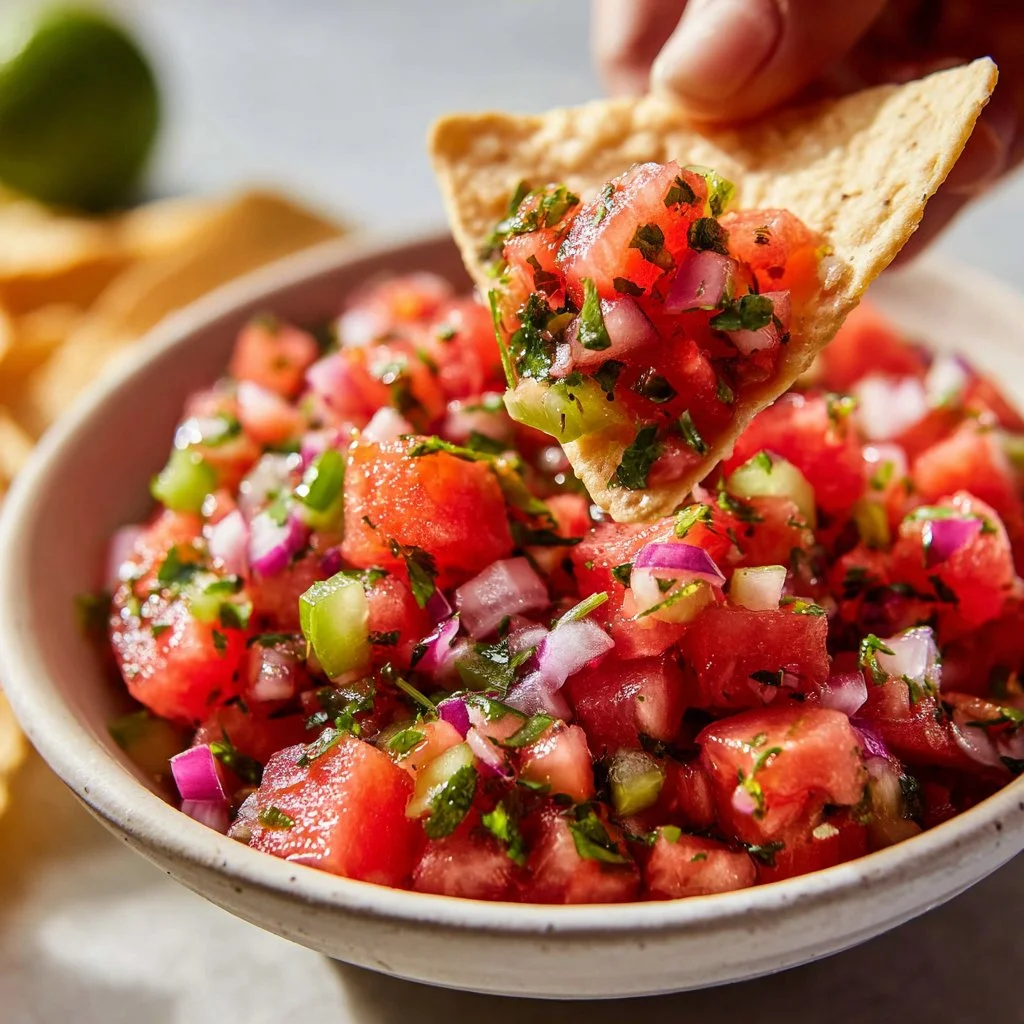 BEST Watermelon Salsa