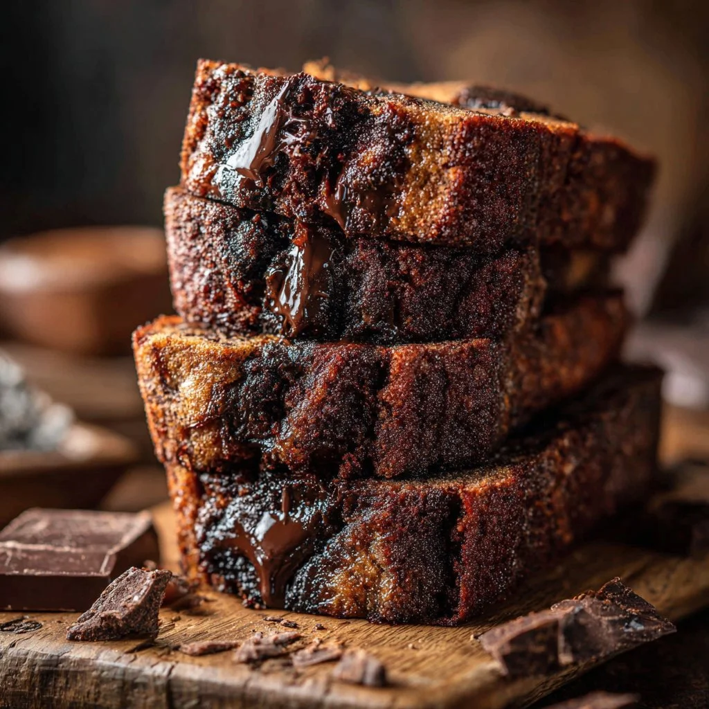 Chocolate Espresso Banana Bread