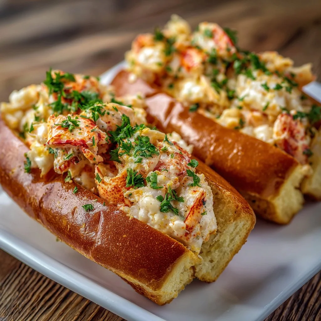 Garlic Butter Lobster Rolls