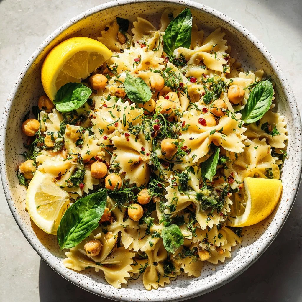 Lemon Herb Pasta Salad