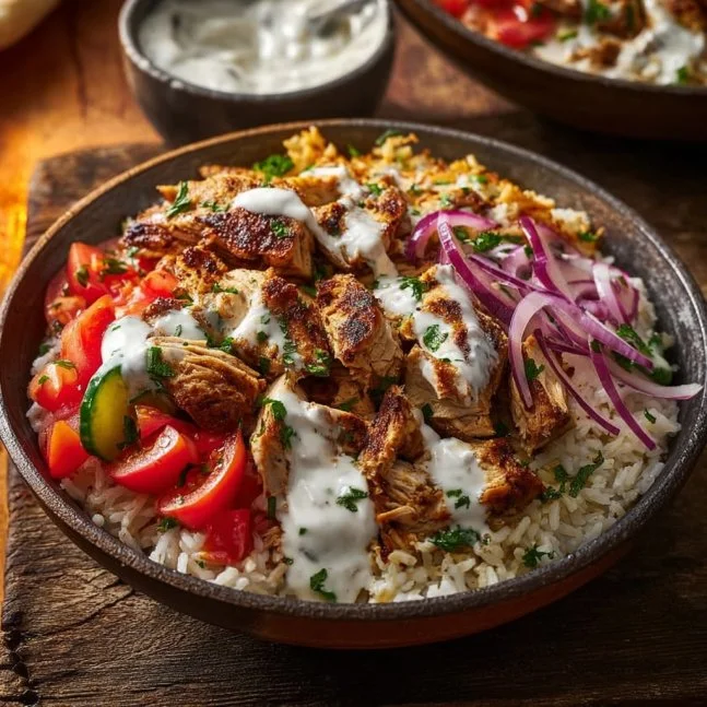 Chicken Gyro Bowls