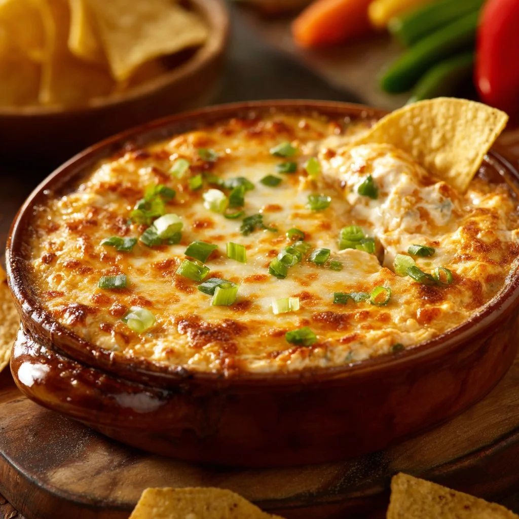 Cottage Cheese Buffalo Chicken Dip