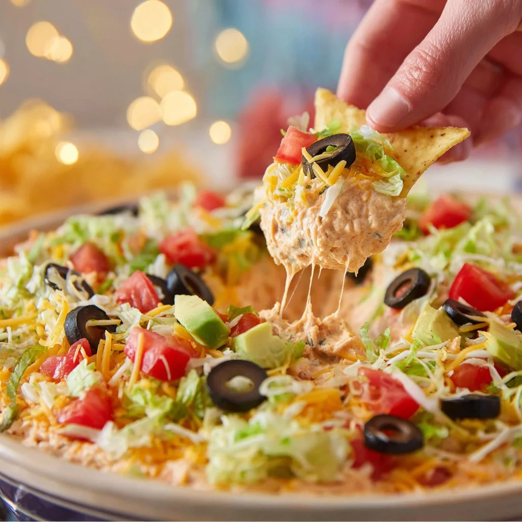 Cottage Cheese Taco Dip