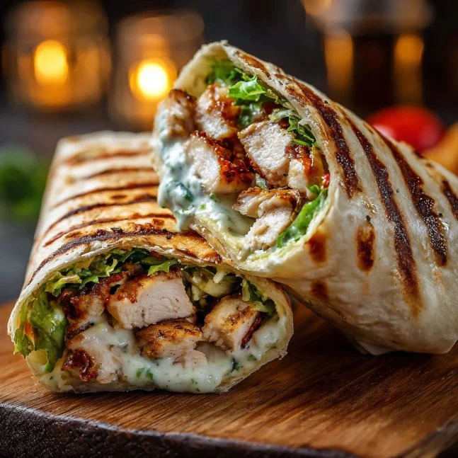 Grilled Chicken Wraps