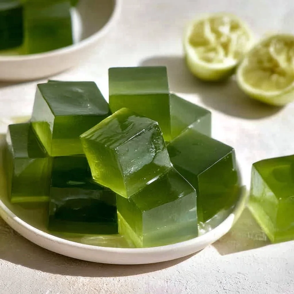 Healthy Limeade Jello (GAPS, Paleo)