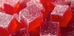 Strawberry Gelatin Gummies