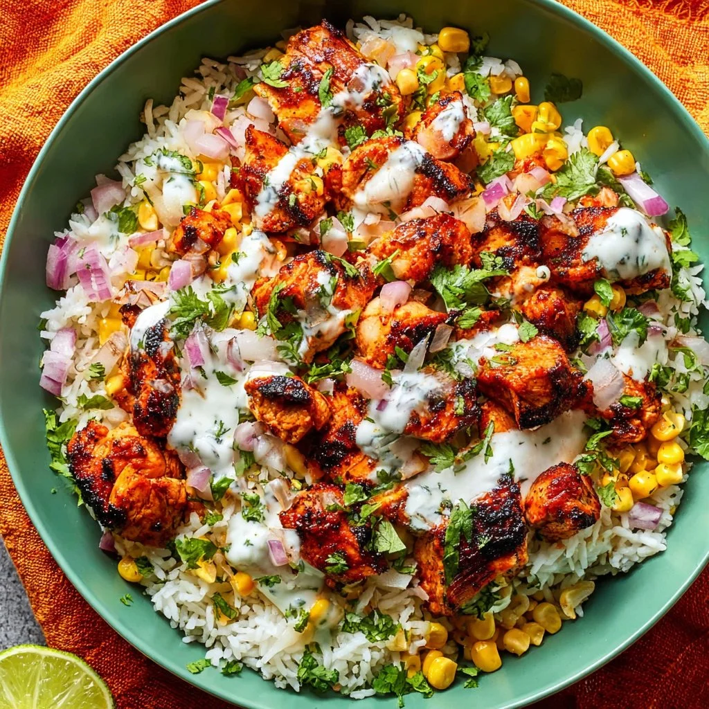 Street Corn Chicken Bowl