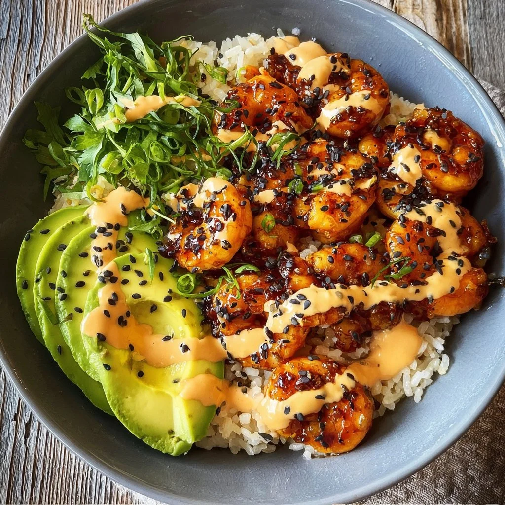 Teriyaki Shrimp Bowl