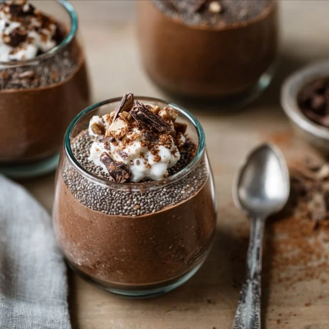 Chocolate Chia Pudding Mousse