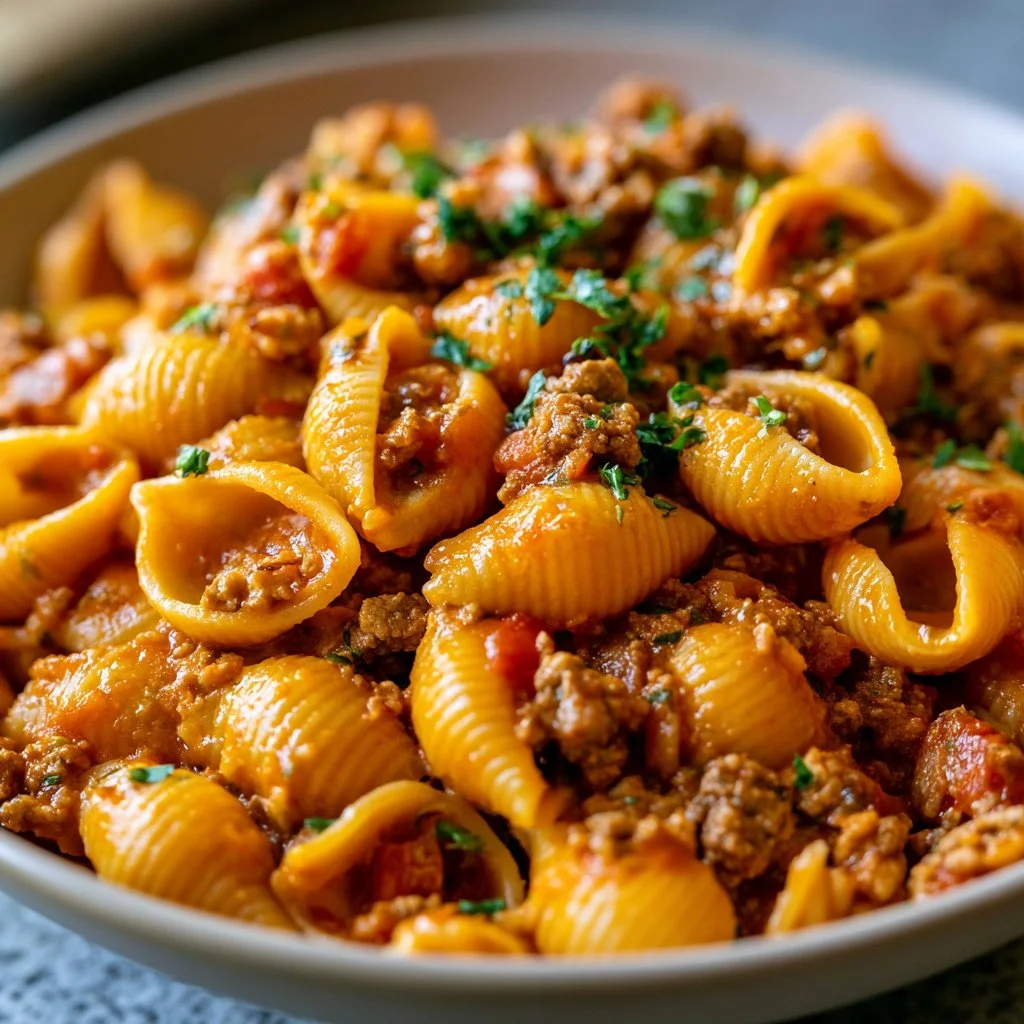 HIGH PROTEIN TACO PASTA