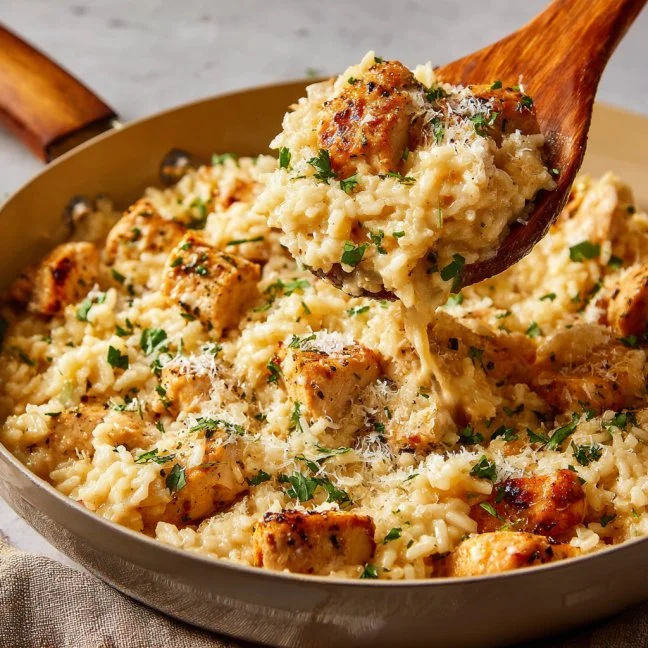 GARLIC PARMESAN CHICKEN BOWL