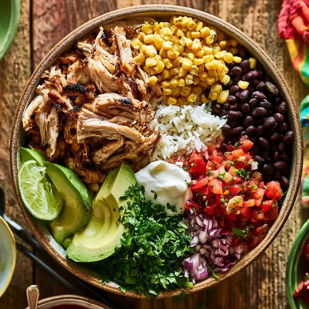 CHICKEN BURRITO BOWL SO GOOD!