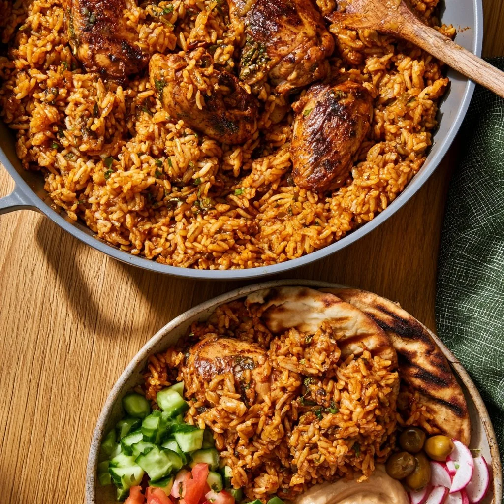 One Pot Shawarma Chicken and Rice