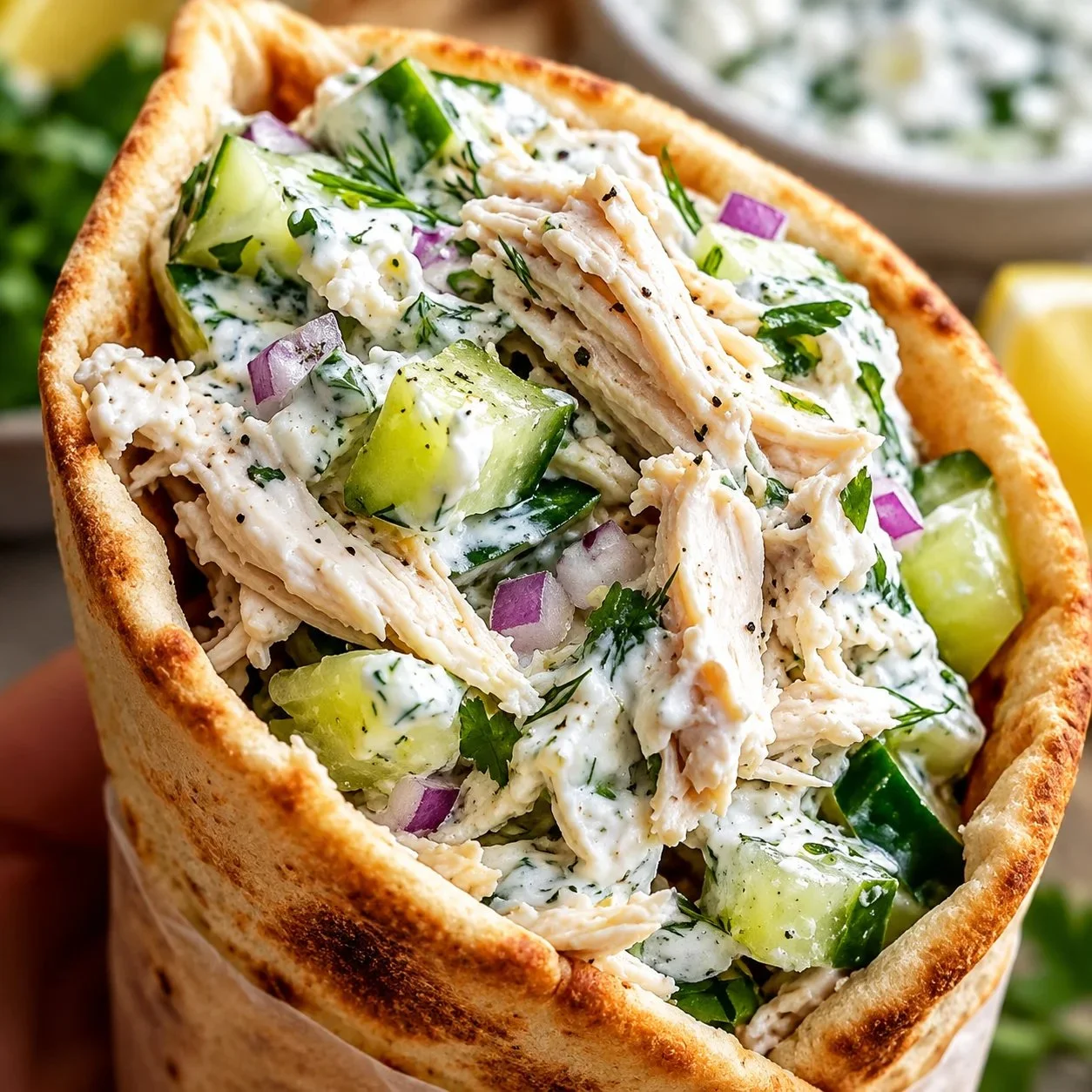 Tzatziki Chicken Salad for a Light, Protein-Packed Meal